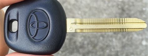 toyota transponder chip key